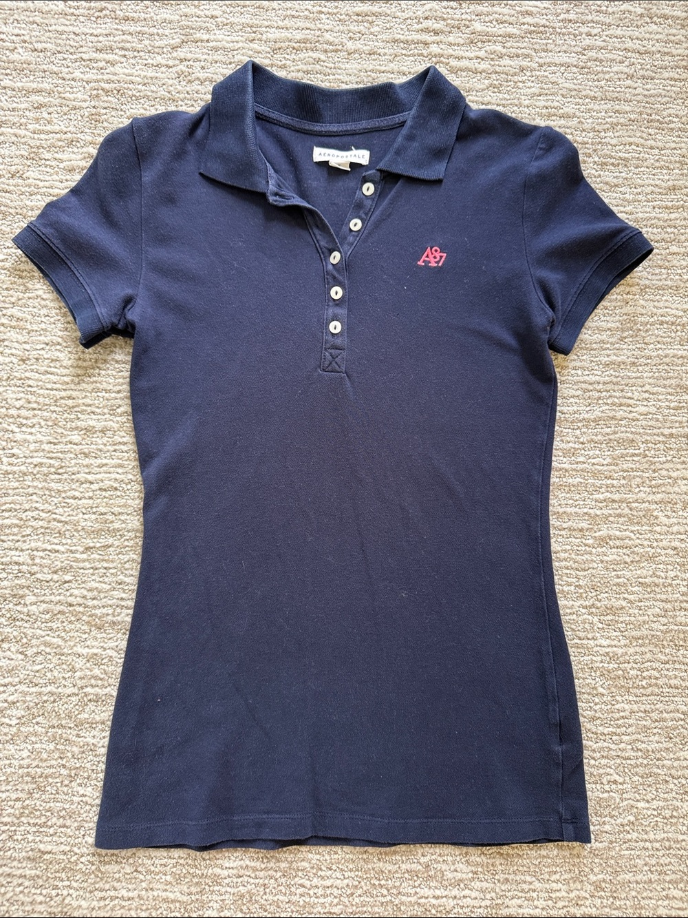 Aeropostale Navy Blue polo shirt Size M
